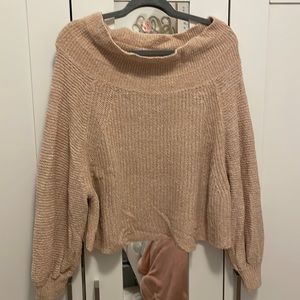 Free People off the shoulder sweater